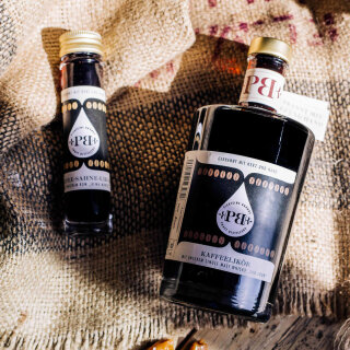 Coffee whisky liqueur