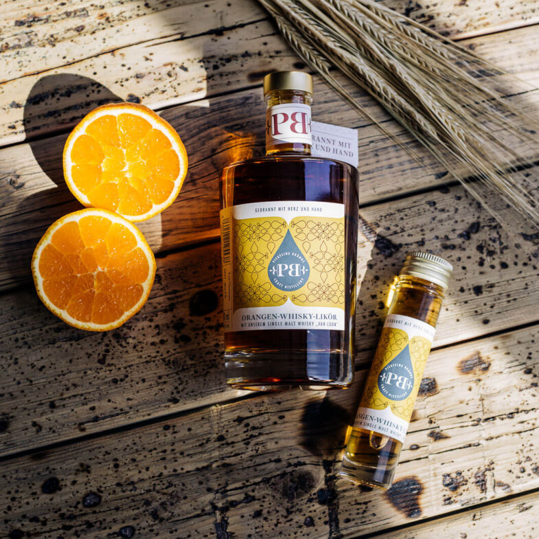 Orangen-Whisky-Likör