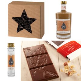 Xmas Präsentkarton Haselnuss "Süß"