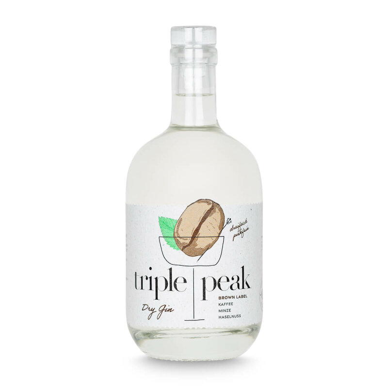 Gin Triple Peak Brown Label
