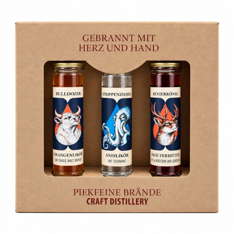 3er Set DIE HOCHPROZENTIGEN