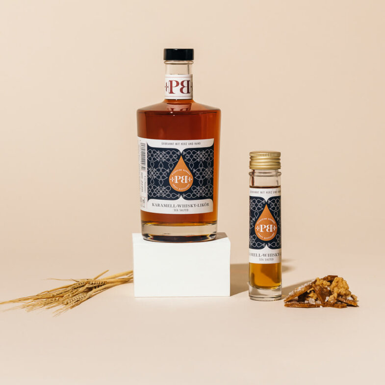 Karamell-Whisky-Likör Sea Salted