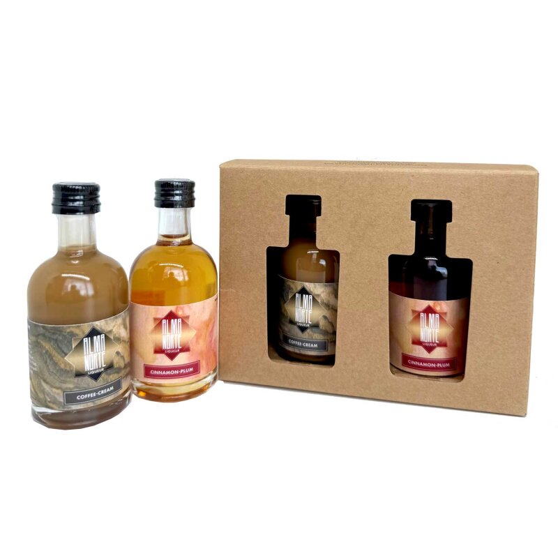 2er Rumlikör-Set Cinnamon & Coffee