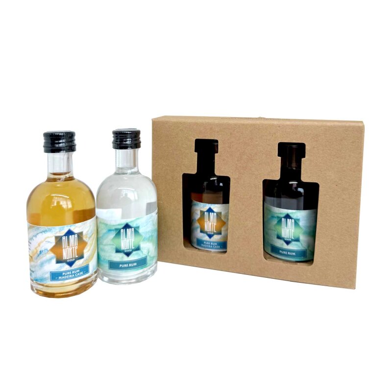 2er Rum-Set Gold & White