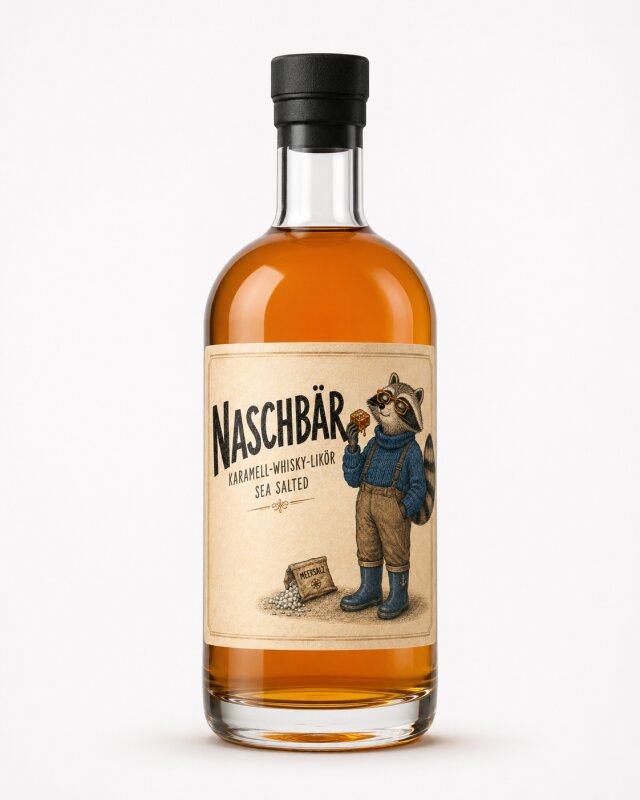 NASCHBÄR – Sea Salted Karamelllikör mit...
