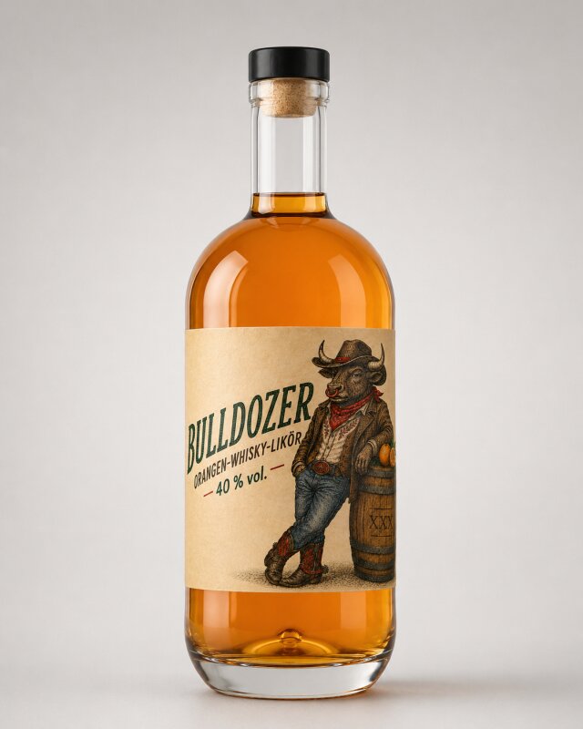 Orange whisky liqueur
