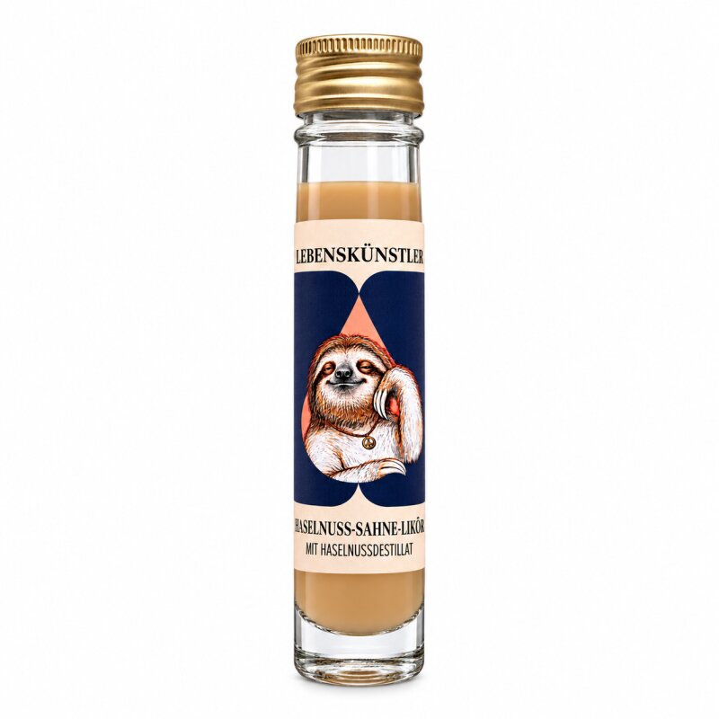 LEBENSKÜNSTLER – Haselnuss-Sahne-Likör