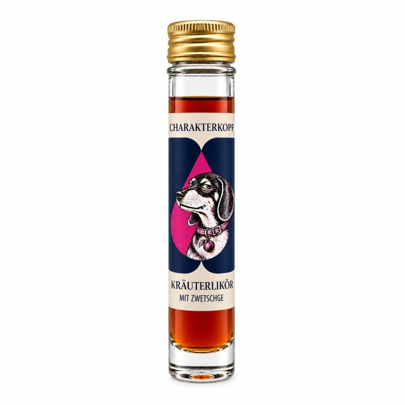 CHARAKTERKOPF – Kräuterlikör mit Zwetschge