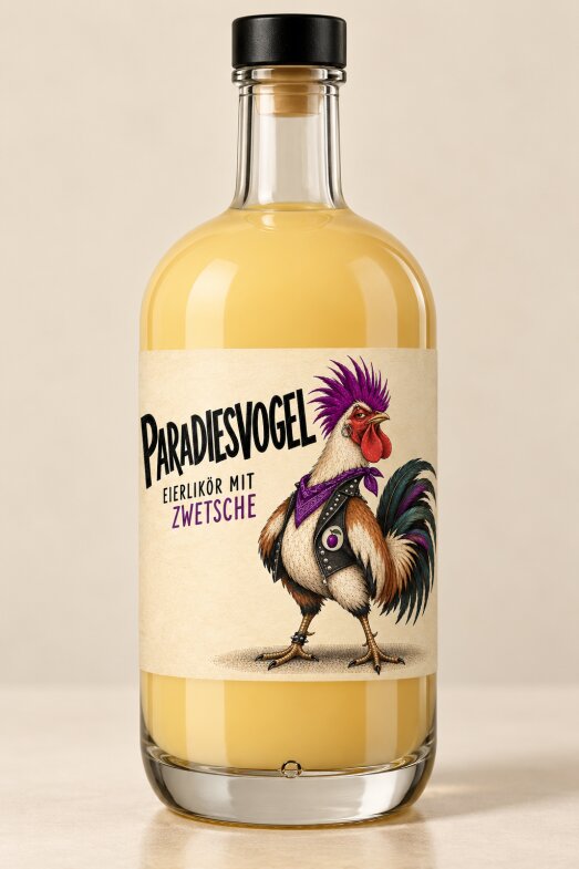 PARADIESVOGEL – Eierlikör Zwetschge