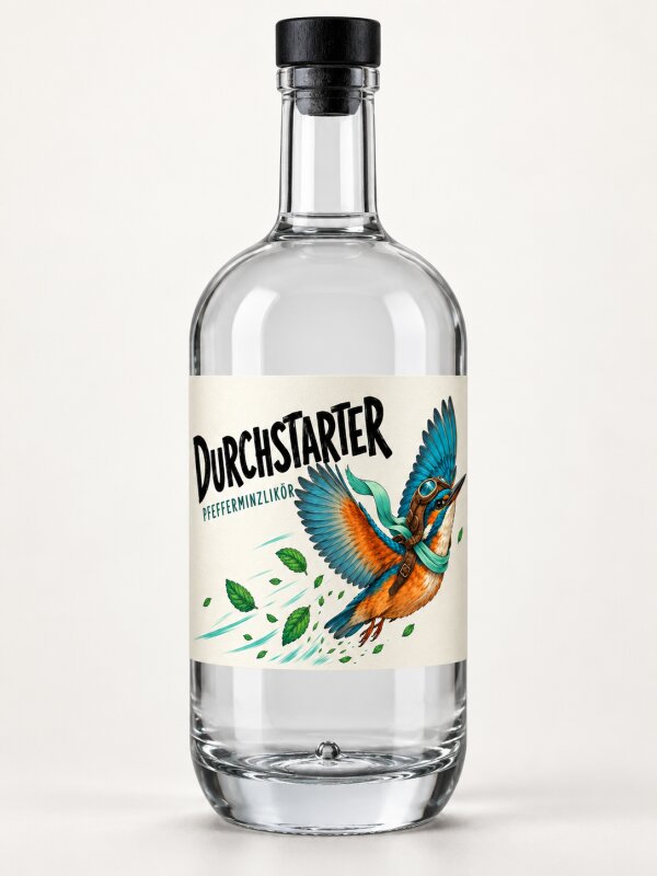 DURCHSTARTER – Pfefferminzlikör