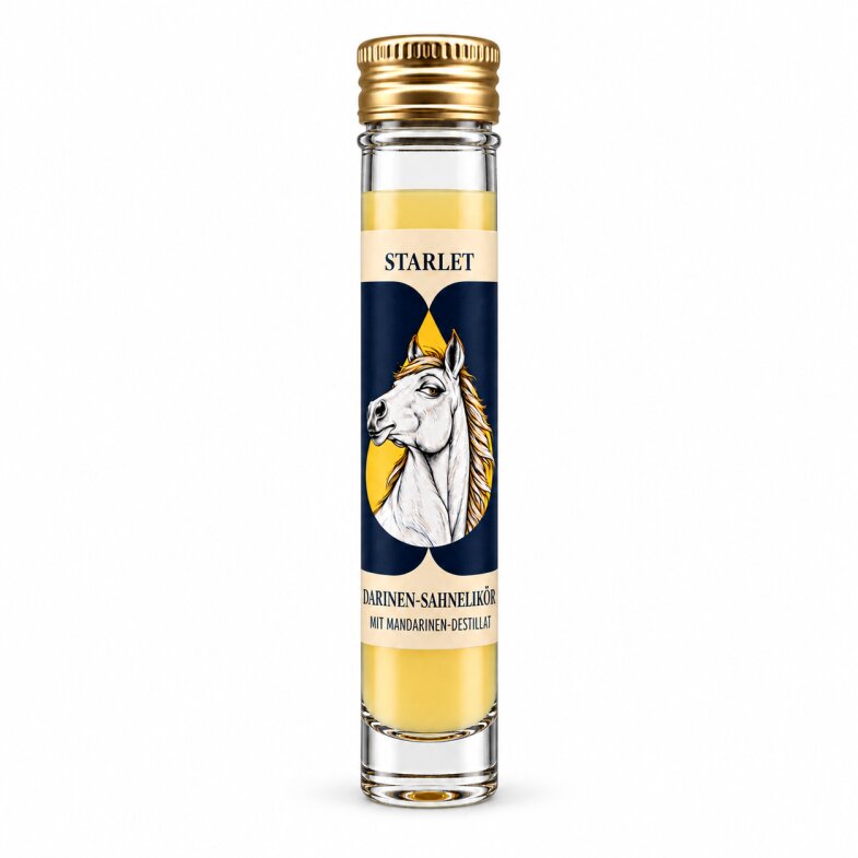 STARLET – Mandarinen-Sahne-Likör